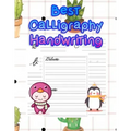 Best Calligraphy Handwriting: handwriting tracing workbook-handwriting practice paper for kids-handwriting practice sheets