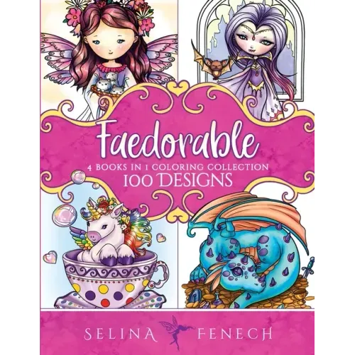 Faedorables Coloring Collection: 100 Designs