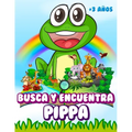Busca y encuentra Pippa: Libro de juegos para niños - Ilustraciones en color - 300 animales - A partir de 3 años