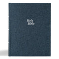 CSB Notetaking Bible, Revive Our Hearts Edition, Denim Cloth Over Board: With Prayers and Encouragement from Nancy DeMoss Wolgemuth