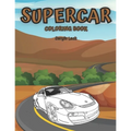 Supercar Coloring Book: Car Coloring Book For Kids Luxury Cars