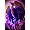 Purple Fire Phoenix Rise