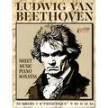 Ludwig Van Beethoven - Sheet Music: Piano Sonatas: 7-8 Pathetique-9-10-11-12-13