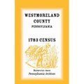 Westmoreland County, Pennsylvania, 1783 Census