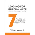 Leading for Performance