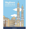 Skylines around the World Coloring Book for Kids 1, 2 & 3