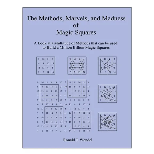The Methods, Marvels, and Madness of Magic Squares: A Look at a Multitude of Methods that can be used to Build a Million Billion Magic Squares