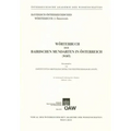 Worterbuch Der Bairischen Mundarten in Osterreich (Wbo) 41. Lieferung (9. Lieferung Des 5. Bandes): Elektrisch - Ezzes