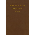 Illinois Iron & Bolt Co. Catalog: 1889 Catalog