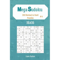 Mega Sudoku 16x16 - 200 Normal to Hard Puzzles vol.6