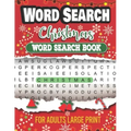 Christmas word search books for adults large print: Christian Christmas word search puzzle books for adults hard