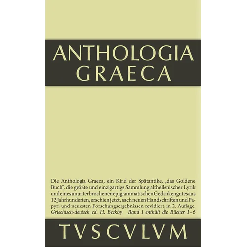 Anthologia Graeca, Band 1, Buch I-VI