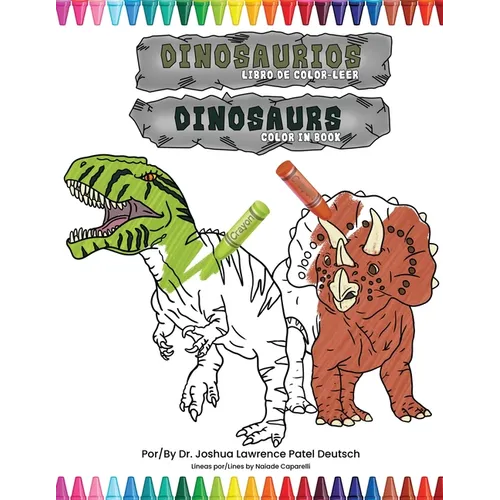 Dinosaurios libro de color-leer: Dinosaurs color in book
