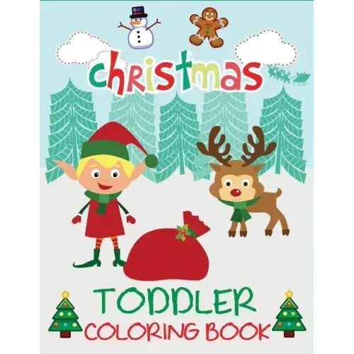 Christmas Toddler Coloring Book