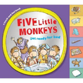 Five Little Monkeys Get Ready for Bed Touch-And-Feel Tabbed Board Book