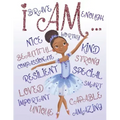 I Am: Positive Affirmations Coloring Book for Young Black Girls African American Children Books