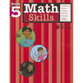 Math Skills: Grade 5 (Flash Kids Harcourt Family Learning)