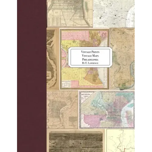 Vintage Prints: Vintage Maps: Philadelphia