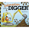 Dalmatian in a Digger