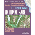 Fiordland National Park Trekking/Hiking/Walking Complete Topographic Map Atlas Milford Sound Routeburn Track New Zealand South Island 1: 95000: Great