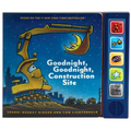 Goodnight, Goodnight, Construction Site Sound Book: (Construction Books for Kids, Books with Sound for Toddlers, Children's Truck Books, Read Aloud Bo