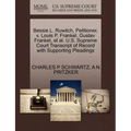 Bessie L. Ruwitch, Petitioner, V. Louis P. Frankel, Gustav Frankel, et al. U.S. Supreme Court Transcript of Record with Supporting Pleadings