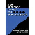 Item Response Theory for Psychologists