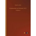 Commentary on Genesis, Vol. I: Volume 1
