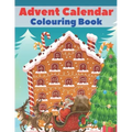 Advent Calendar Colouring Book: 24 Numbered Christmas Colouring Pages for Toddlers and Preschoolers - This Activity Book Is Perfect Gift for Christmas