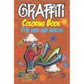 Graffiti Coloring Book For Kids And Adults: Coloring Pages - Images & Words - Street art style - Easy to medium level