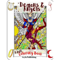 Demons and Angels Coloring Book: Adult Teen Colouring Pages Fun Stress Relief Relaxation and Escape