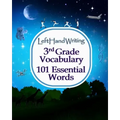 Left Hand Writing - 3rd Grade Vocabulary -101 Essential Words: Learn the essential words through handwriting practice. Take care of vocabulary and han