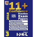11+ Confidence: CEM-style Practice Exam Papers Book 3: Comprehension, Verbal Reasoning, Non-verbal Reasoning, Numerical Reasoning, and