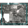 Photos of People at the March on Washington August 28, 1963