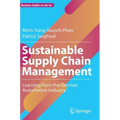 Sustainable Supply Chain Management: Learning from the German Automotive Industry