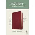 NLT Thinline Reference Bible, Filament Enabled Edition (Red Letter, Leatherlike, Berry)