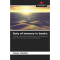 Duty of memory in books