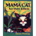 Mama Cat Has Three Kittens