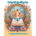 Colorful Spellbooks: A magical coloring book adventure
