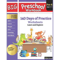 Big Preschool Workbook Ages 3 - 5: 140+ Days of PreK Curriculum Activities, Pre K Prep Learning Resources for 3 Year Olds, Educational Pre School Book