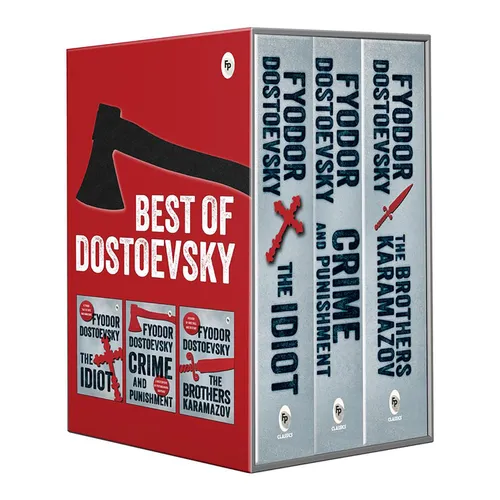 The Best of Dostoevsky Boxed Set - Timeless Masterpieces of Fyodor Dostoevsky / Crime and Punishment / The Idiot / Brothers Karamazov