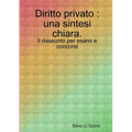 Diritto privato: una sintesi chiara. Il riassunto per esami e concorsi