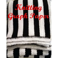 Knitting Graph Paper: Letter Format 8.5"x11"