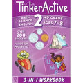 Tinkeractive 2nd Grade 3-In-1 Workbook: Math, Science, English Language Arts