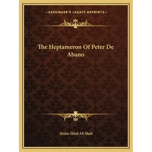The Heptameron of Peter de Abano