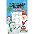Christmas Mazes for Kids 69 Mazes Difficulty Level Medium: Fun Maze Puzzle Activity Game Books for Children - Holiday Stocking Stuffer Gift Idea - Sno