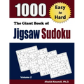 The Giant Book of Jigsaw Sudoku: 1000 Easy to Hard Puzzles