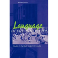 Language in the Inner City: Studies in the Black English Vernacular