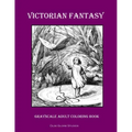 Victorian Fantasy Grayscale Adult Coloring Book
