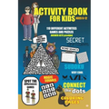Activity Book For Kids Ages 6-12: More than 110 fun to challenging activities for kids. Cool mazes, connect the dots, word search, secret cryptograms,